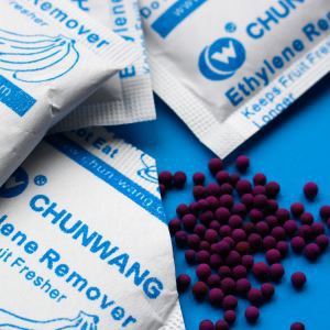 KMnO4 فعال آلومینا اتیلن میوه موز